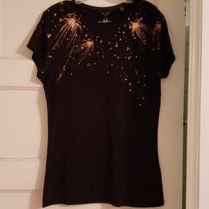 Star Foil fitted tee